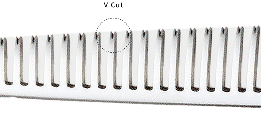 Vカットクシ刃