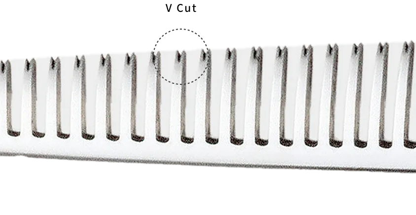 Vカットクシ刃